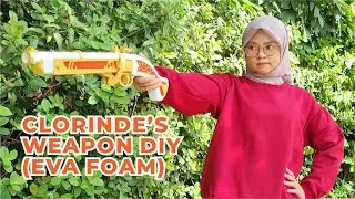 How to make Clorinde's Weapon from Genshim Impact out of EVA Foam!