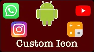 Custom Icon | Android Studio Tutorial 2021 | How to Create Custom Icon| Android App Development 2021