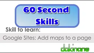 Google Sites - Add custom maps to a page
