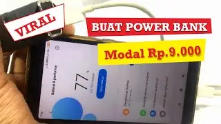 DIY Membuat POWER BANK dan Mini GERINDA