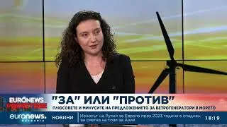 „За“ и „против“ ветрогенератори в морето: Констанца Рангелова и Ричард Алибегов в PrimeTime