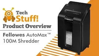 Fellowes AutoMax™ 100M Mini-Cut Shredder | TechStuff Overview