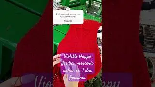 Fire calitative testate, scheme de croșetat și tricotat, exclusiv în merceria Violette (facebook)