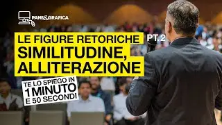 Le figure retoriche - Similitudine, allitterazione, antonomasia.