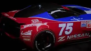Automotive Design Nissan 0Z IMSA GTO ue4 video rendering exercise
