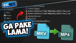 GAPAKE OLD! The Best and Fastest App for Converting MKV Video Formats to MP4