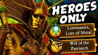 Can You Beat Total Warhammer 3 Using ONLY Heroes As Balthasar Gelt?