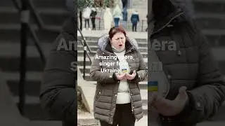 Amazing sparano opera singer from Ukraine 🇺🇦 performing in Barcelona 