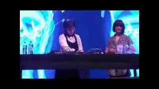 Ladytron DJ Set at Park Live 2013 Moscow
