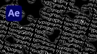 Abstract typography Animation in After Effects | Tutorial