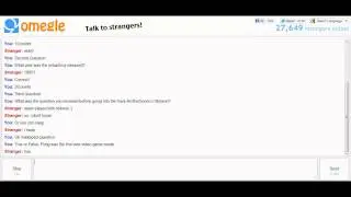 OMEGLE VIDEO GAME CHALLENGE (OVGC Ep. 1)