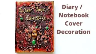 DIY Diary Cover /Notebook Cover