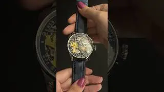 Часы скелетон, мертвый летчик 