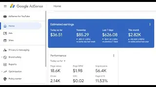 😲 Single Page website Earning 85$ Per Day 🤯 From Google Adsense