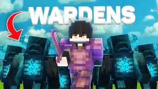 Using The WARDEN To TRAP This Player On This Minecraft SMP...