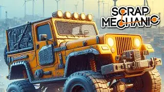 Делаем ОФФ-РОУД трассу для ТЕСТА ПОДВЕСОК 💥 | SCRAP MECHANIC