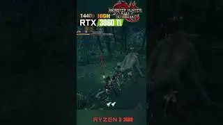 Monster Hunter Rise | RTX 3060 Ti Undervolt | 1440p High