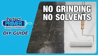 DIY Encapsulation - Paint and Seal VCT Tile and Asbestos Mastic with PerfectPrimer and PaintPlus
