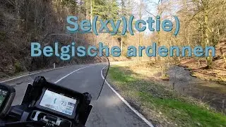 CRF1100 opwarmingsronde in de Belgische ardennen