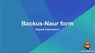 A level Computer Science: Backus-Naur form