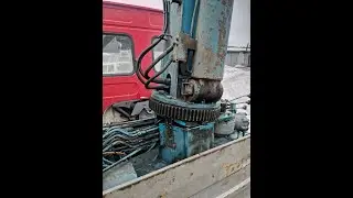 Порвало станину. Манипулятор Tadano