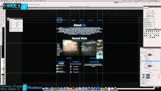 Prototype4D Web Design ● Speed Art ● Photoshop
