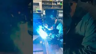 «Варим» раму минипогрузчика😤 #джанкгараж