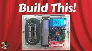 ICStation DIY FM Stereo 18650 Powered Radio Kit