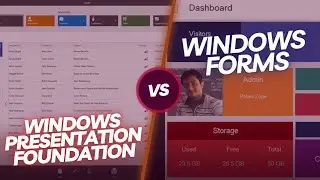 🥊WPF 🆚 Windows Forms🥊 