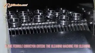 Production line display (ferrule cleaning)