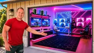 I Built My DREAM $30,000 Gaming Room!