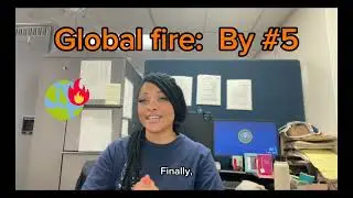 Global Fire 🔥: By #5 (where are the most fires in the world 🌎? )