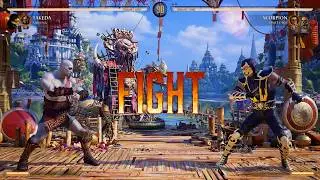 Mortal Kombat 1 - Kratos Vs MK9 Scorpion