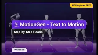 MotionGen - Text to 3D Motion Step by Step Tutorials [UE Plugin]