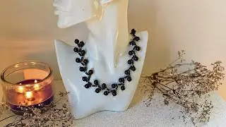 Tutorial de Collar con Perlas y Mostacillas