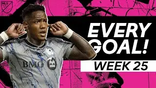 Watch Every Single Goal from Week 25 in MLS!