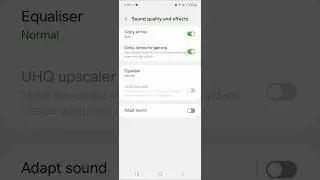 How To Turn On Dolby Atmos On Samsung Phones | Better Sound Quality