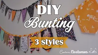 DIY Bunting with FREE patterns!