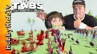 TABS Challenge! Video Gaming Fun HobbyKidsTV