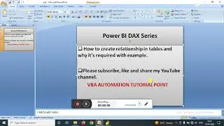 How to create relationship in tables in power BI | why relationship is required |1to1 relation in pb