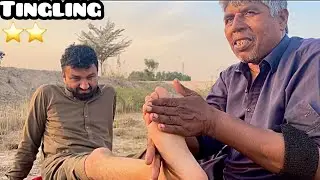 Asmr Relaxing Leg & Feet Massage For Deep Sleep - Foot Reflexology- Asmr Massage - Ticklish Guy 