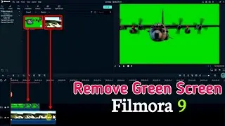 How To Remove Green Screen With Wondershare Filmora || chroma key in filmora 9