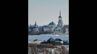 Виды с крыши Георгиевской церкви в Торжке