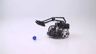 Demo of the Robot Arm for Romi from Pololu