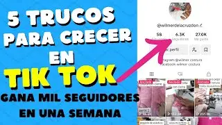 5 TRUCOS DE TIK TOK q tienes q saber antes de subir un vídeo #tiktokvideo #trucodetiktok