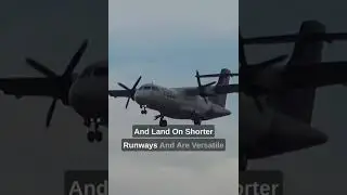Why Airlines Still Use Turboprop Planes? #shorts #aviation