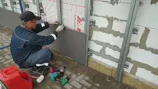 керамогранит на стене