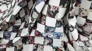 Gabardine imprimata din bumbac GBV1786