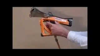 Krimppistool "Ripack 3000" (merk: Ripack) België, Luxembourg voor de bescherming van de paletten