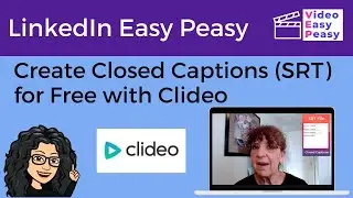 Create Closed Captions (SRT File) for Free with Clideo